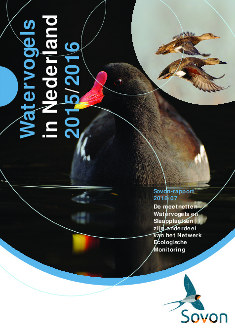 Omslag Watervogels in Nederland in 2015/2016