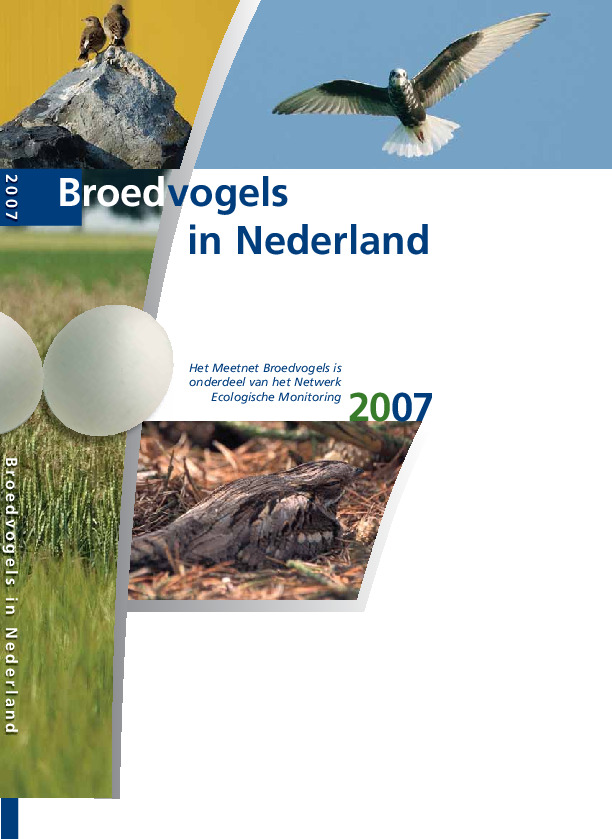 Omslag Broedvogels in Nederland in 2007
