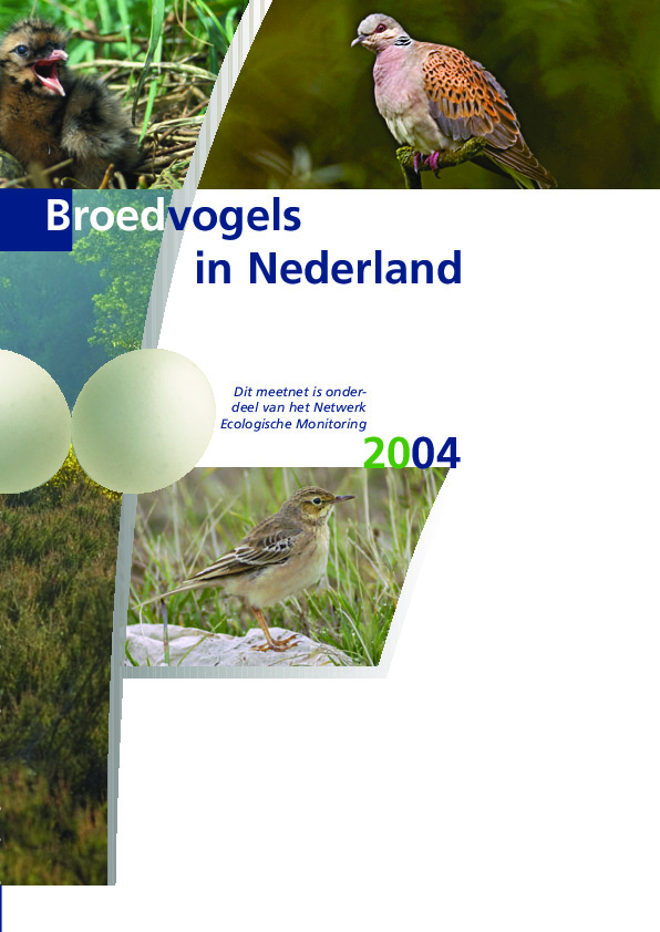 Omslag Broedvogels in Nederland in 2004