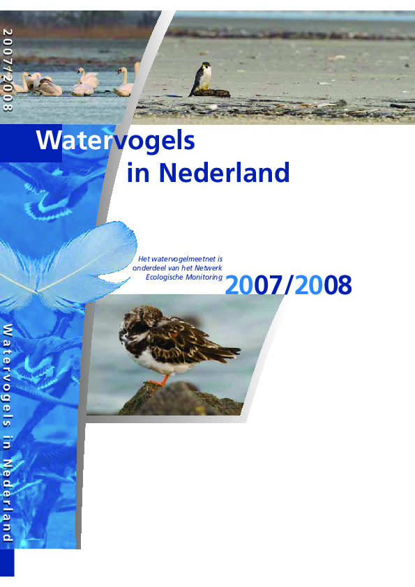 Omslag Watervogels in Nederland in 2007/2008