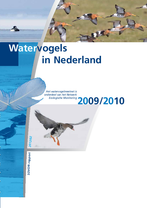 Omslag Watervogels in Nederland in 2009/2010
