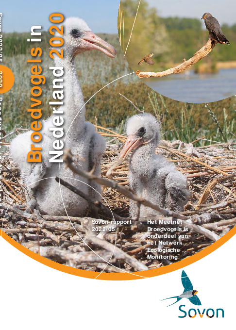 Omslag Broedvogels in Nederland in 2020