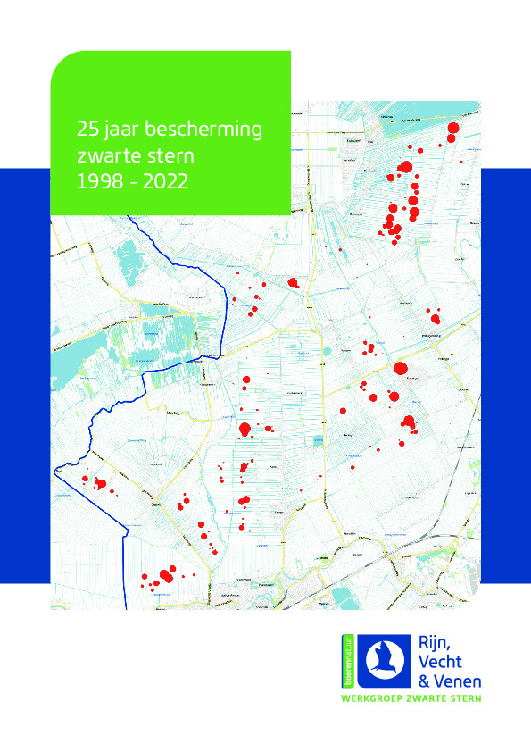 Omslag 25 jaar bescherming zwarte stern 1998 - 2022