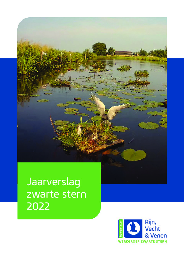 Omslag Jaarverslag zwarte stern 2022