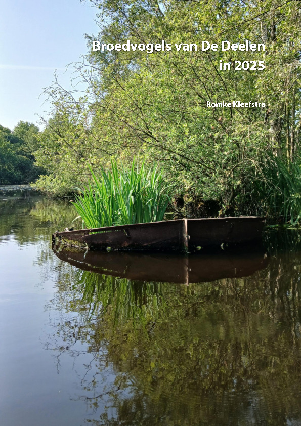 Omslag Broedvogels van De Deelen in 2025