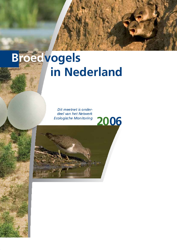 Omslag Broedvogels in Nederland in 2006