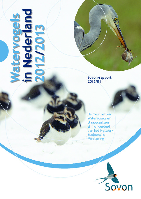Omslag Watervogels in Nederland in 2012/2013