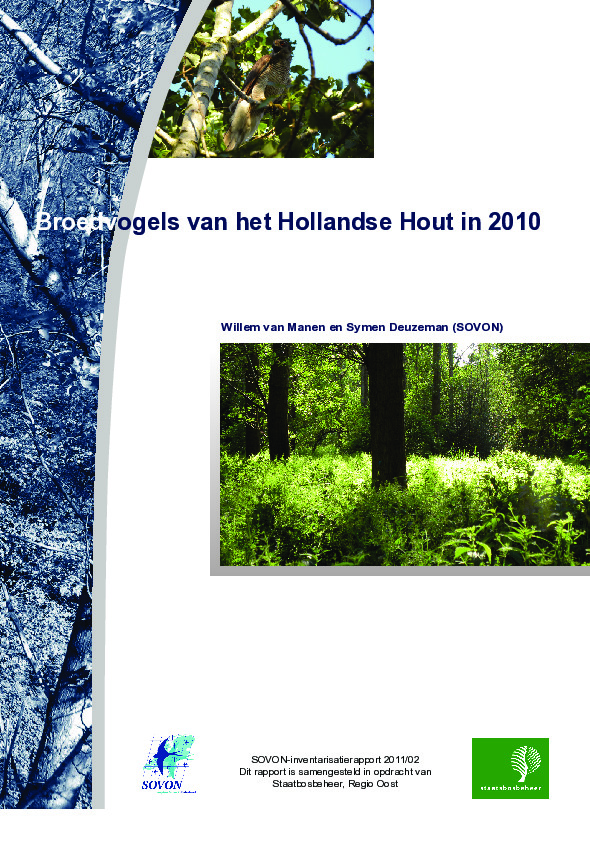 Omslag Hollandse hout 2010