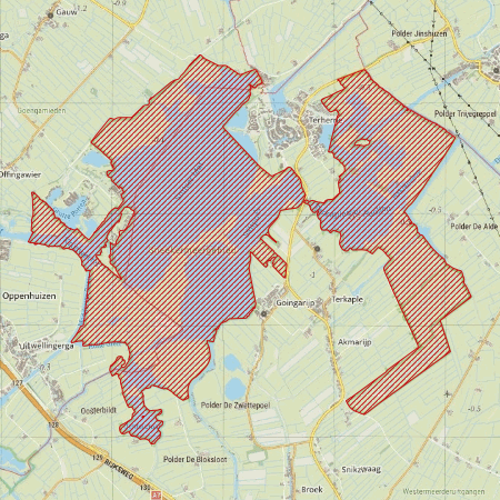 Begrenzing Natura 2000-gebied Sneekermeergebied