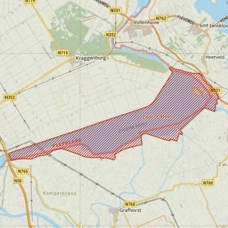 Begrenzing Natura 2000-gebied Zwarte Meer