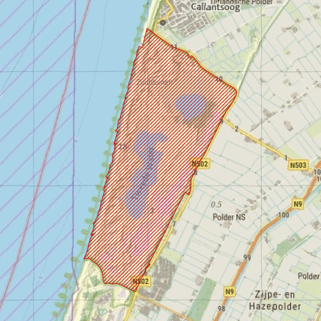 Begrenzing Natura 2000-gebied Zwanenwater & Pettemerduinen